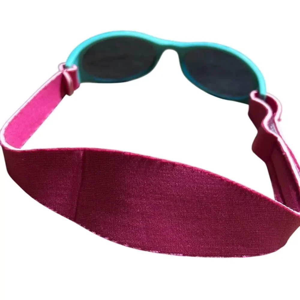 Baby Solo Floral Sunglasses - Pink and Green wrap around